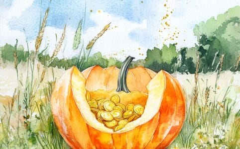 Pohádka na dobrou noc - Chamtivý farmář a dýňové semínko