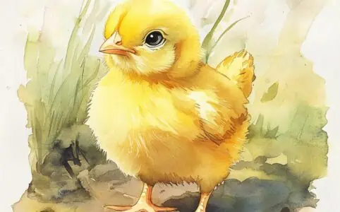 Pohádka ke čtení - O pyšném kuřátku