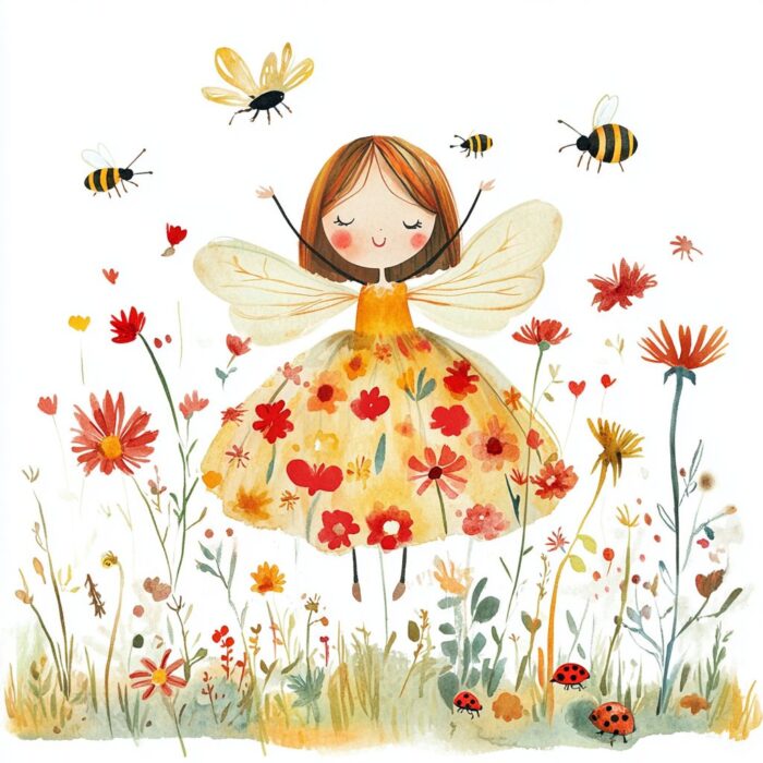 Pohádka na dobrou noc - Jak se ze mě stala luční víla