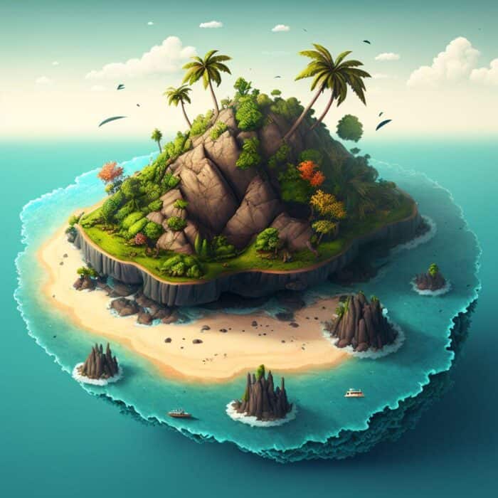 Pohádka pro děti - Čarovný ostrov