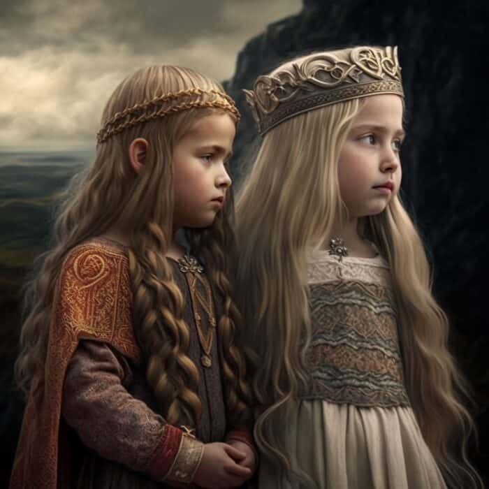 Pohádka pro děti O dvou princeznách