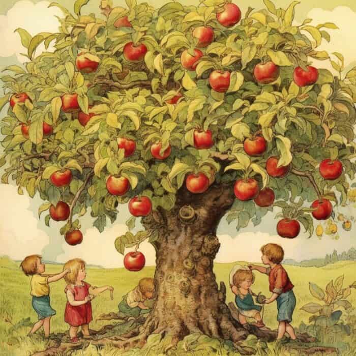 Pohádka ke čtení - O červených jablíčkách