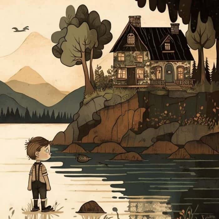 Pohádka pro děti - Tajemství v jezeře
