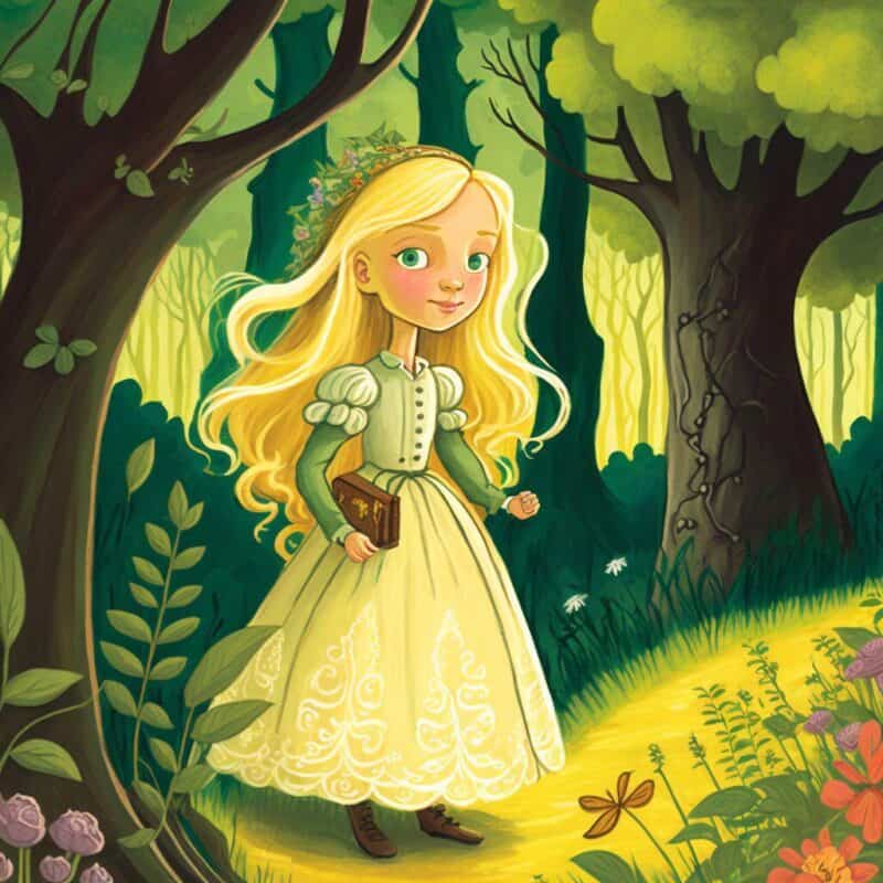 Pohádka - princezna v lese