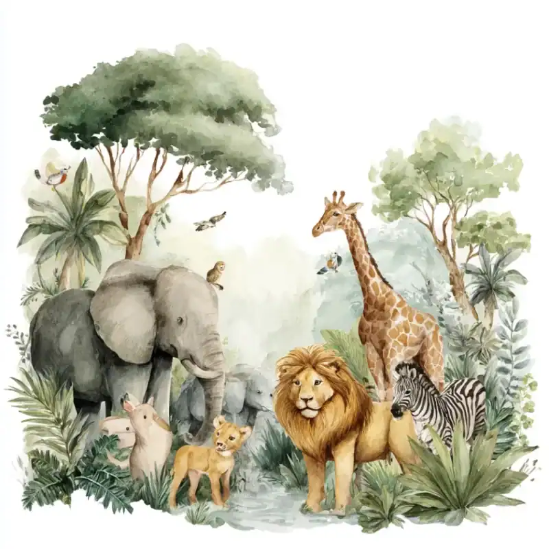 Pohádka pro děti - na safari