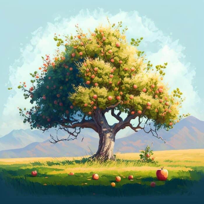 Pohádka pro děti - Kouzelná jabloň