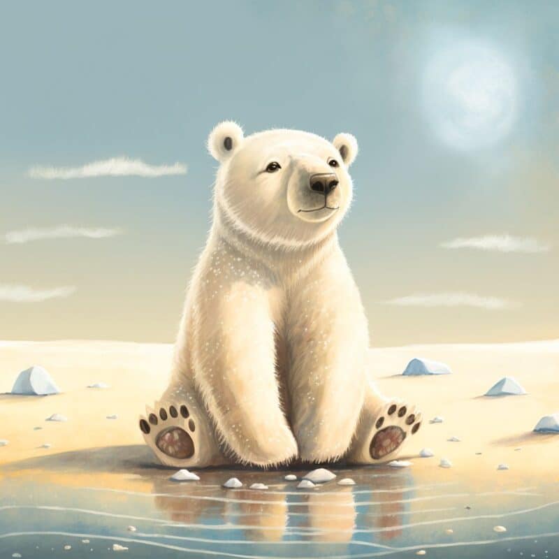 Pohádka pro děti O ledním medvědovi
