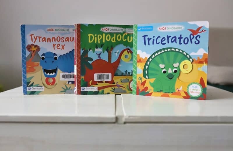 Recenze: Interaktivní leporela Ahoj dinosaure