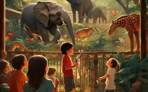 Pohádka pro děti - Zvířátka v ZOO
