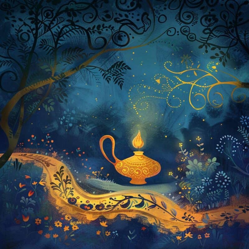 Pohádka pro děti - Aladin a kouzelná lampa