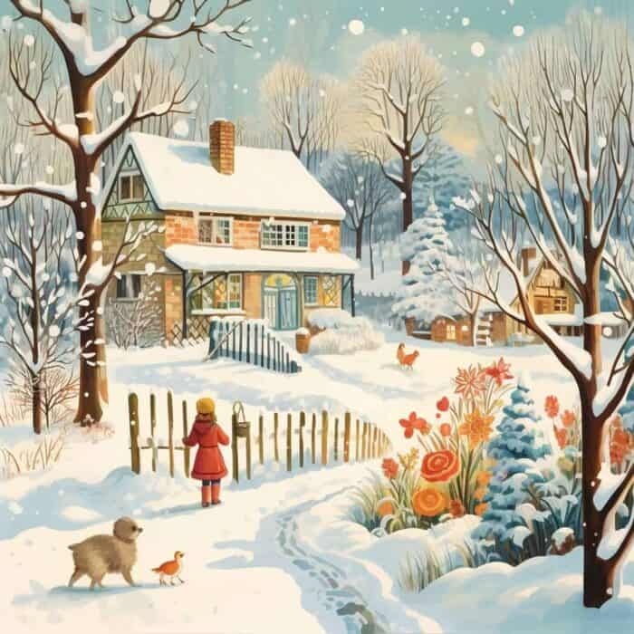 Pohádka pro děti - Nejlepší kamarád sněhulák