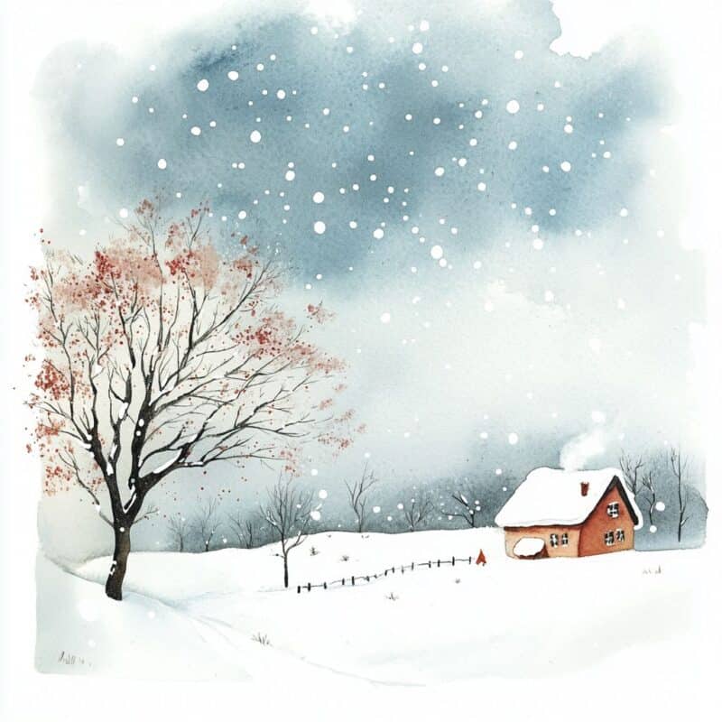 Pohádka na dobrou noc - První sněhová nadílka