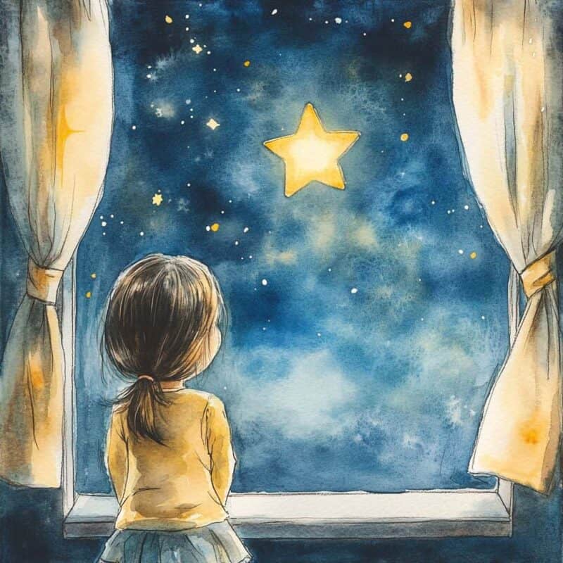 Pohádka ke čtení - Novoroční hvězdné přání