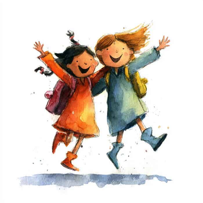 Pohádka na dobrou noc - Hola, hola, školka volá