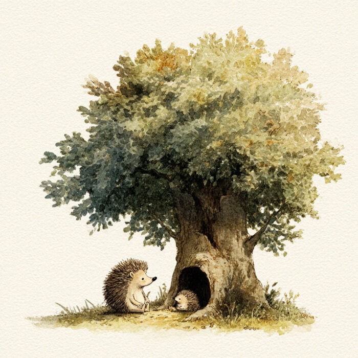 Pohádka pro děti - Ježečkovo dobrodružství