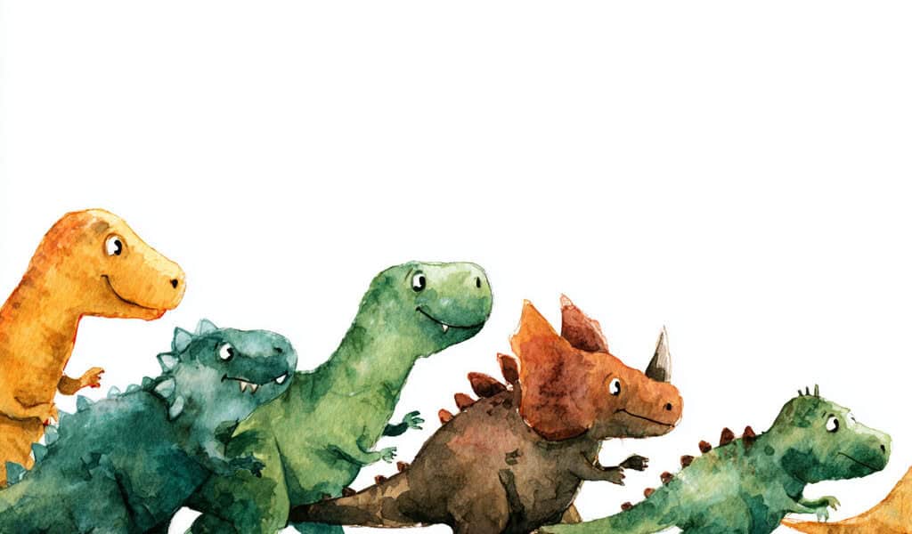 Pohádka ke čtení - Dinosauří olympiáda