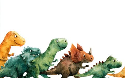 Pohádka ke čtení - Dinosauří olympiáda