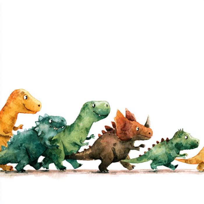 Pohádka ke čtení - Dinosauří olympiáda