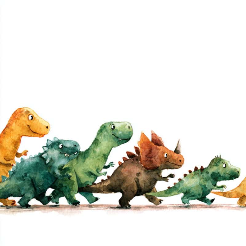Pohádka ke čtení - Dinosauří olympiáda