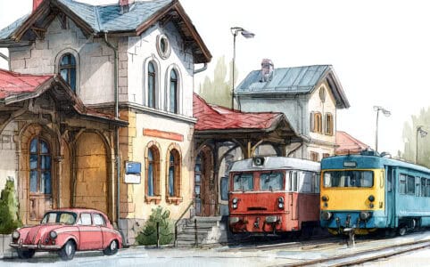Pohádka na dobrou noc - O mašince Kazimírovi