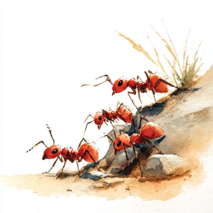 Pohádka ke čtení - Jak mravenci získali zásoby na polovinu sezóny