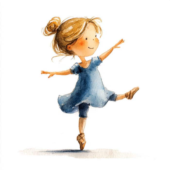 Pohádka pro děti - Jak si tanec našel cestu do každého dne