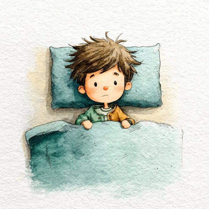 Pohádka pro děti - Nemocný Jiřík