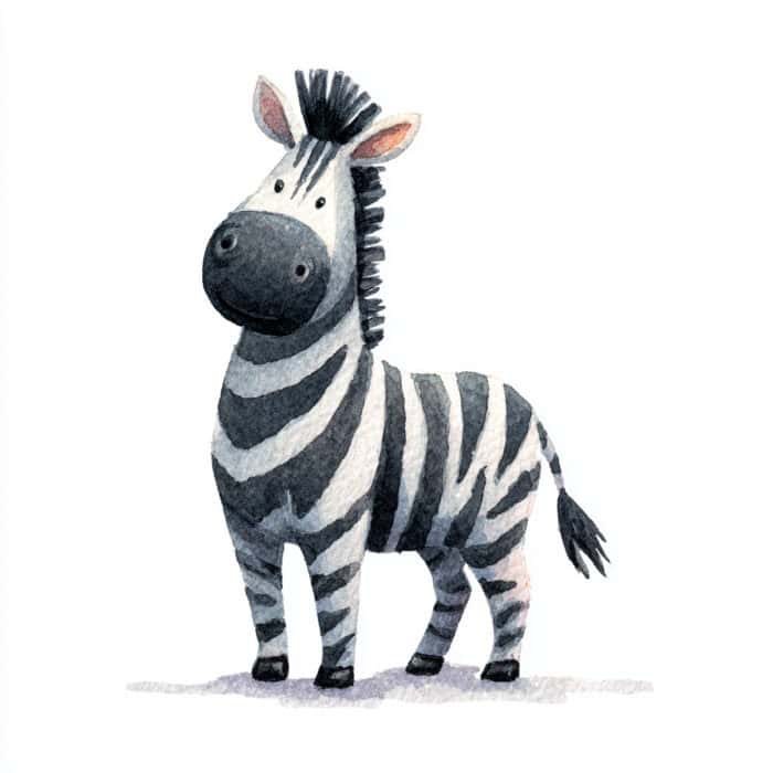 Pohádka ke čtení - O zebře Kristýnce