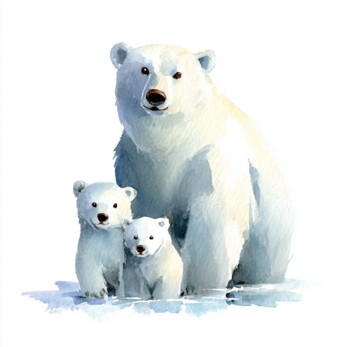 Pohádka pro děti - Trampoty z Arktidy – Medvíďata Puf a Sněženka na nebezpečné výpravě