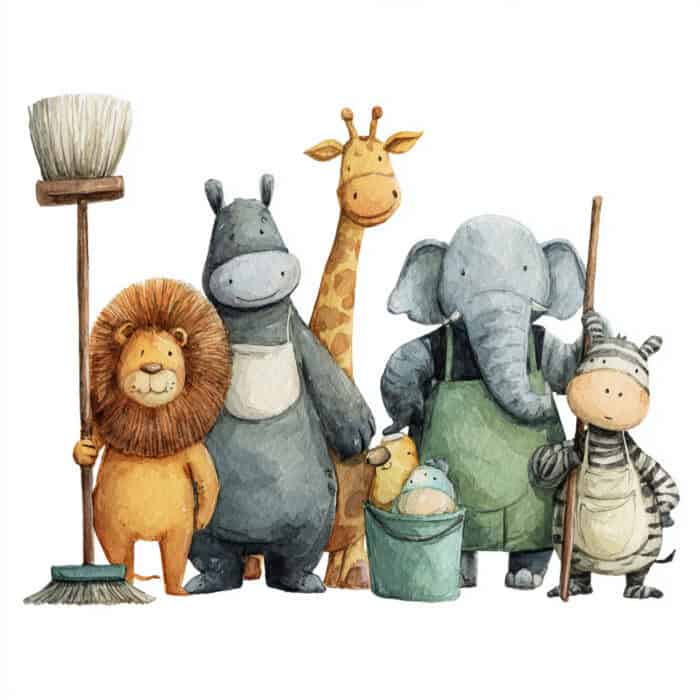 Rozprávka na čítanie - Kdo ukradl zebře pruhy