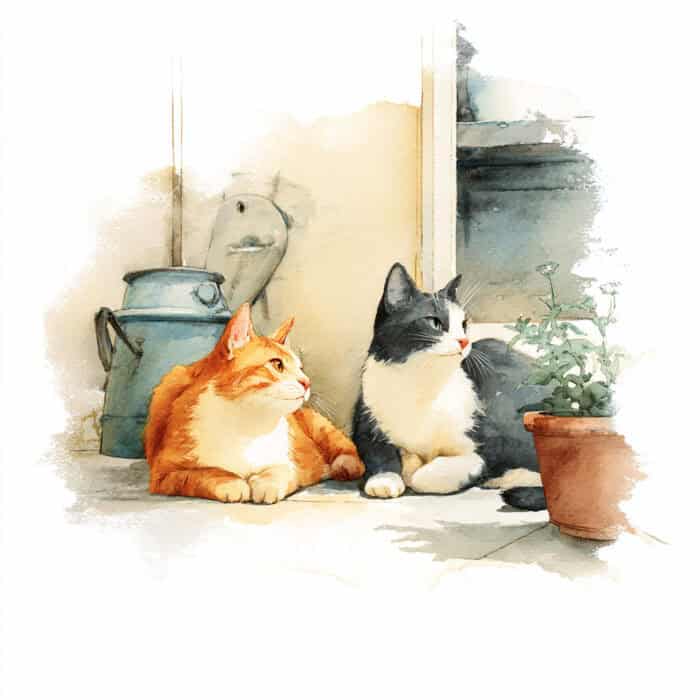 Rozprávka na čítanie - Kocourek Pepík pečuje o kytičku