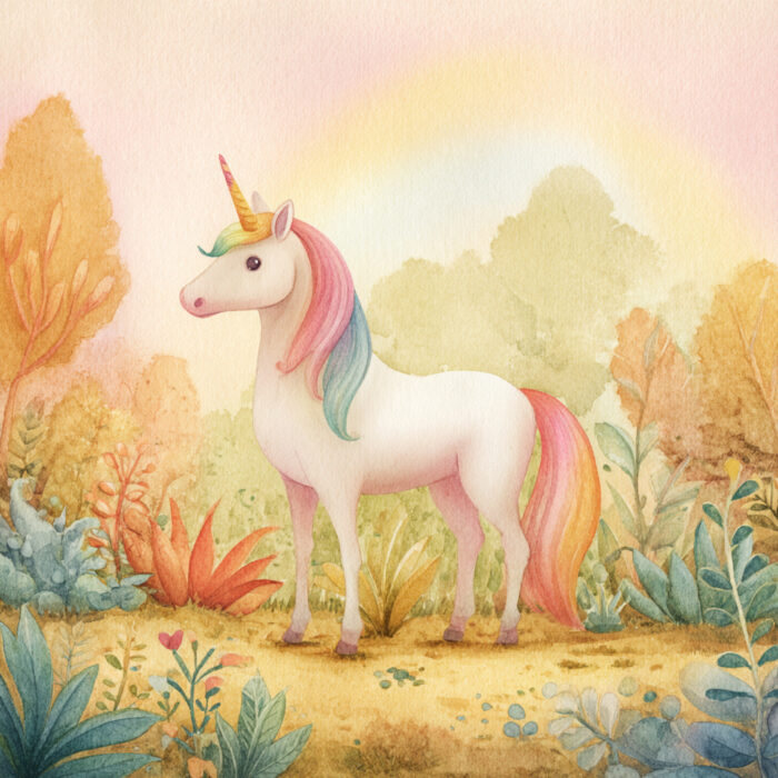 Pohádka pro děti - O Marušce a duhovém jednorožci