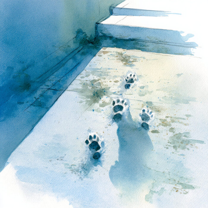 Rozprávka na dobrú noc - Plížáci – Proč paní Simonové nejde televize a záhadné bílé stopy